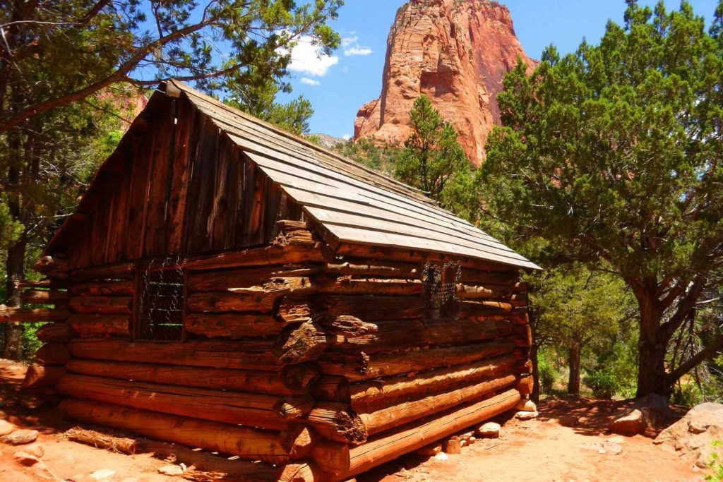 Cabin at the Taylor Creek Trail in Zion