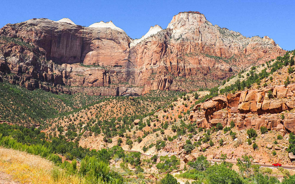 Mt-Carmel Highway Zion National Park