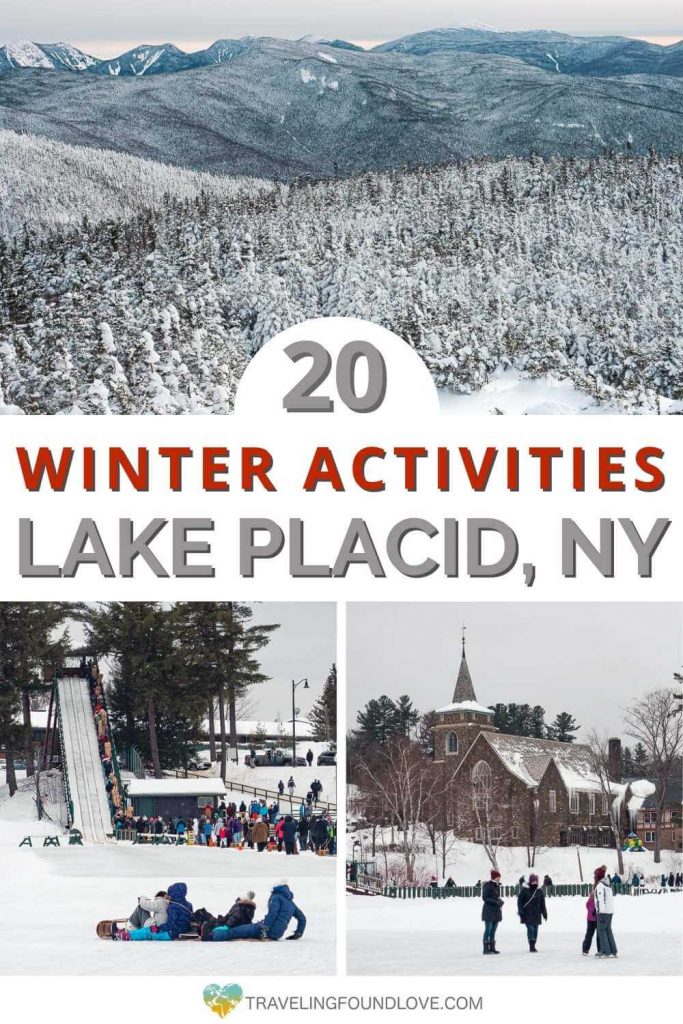 Different activities for winter in Lake Placid 