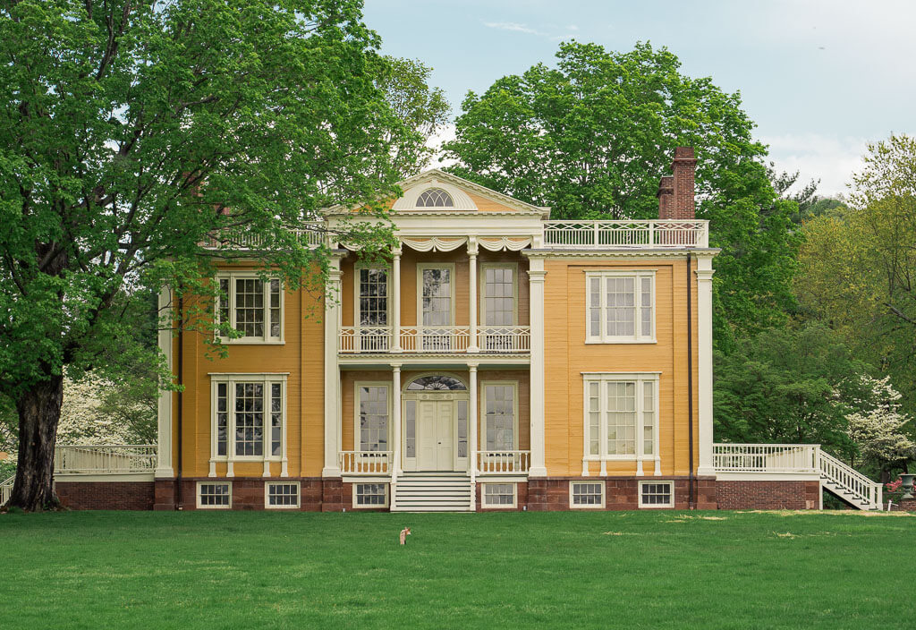 Old Boscobel mansion