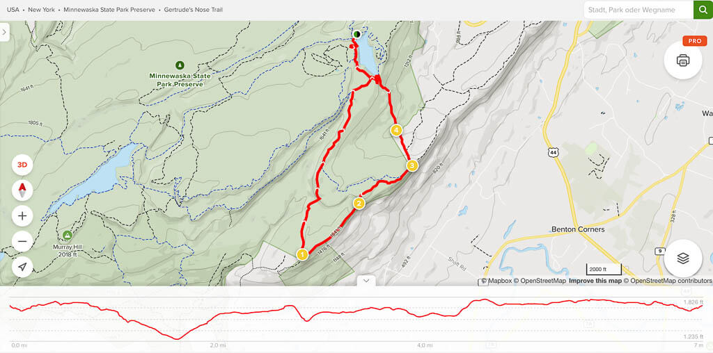 Gertrudes Nose Trail Map Alltrails