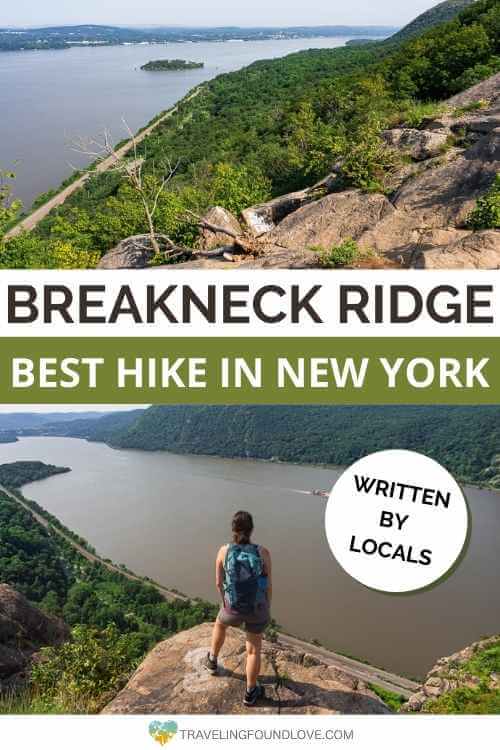 Top: Breakneck Ridge View North, Bottom: Breakneck Ridge View South