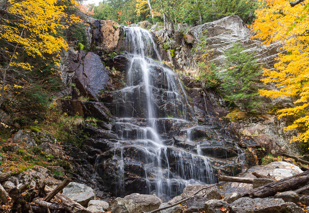 The Beaver Meadow Falls in the Spring