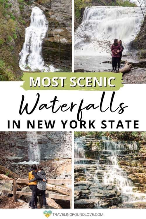 Top Left: Lucifer Falls, Top Right: Ithaca Falls, Bottom Left: Stony Kill Falls, Bottom Right: Stony Kill Falls