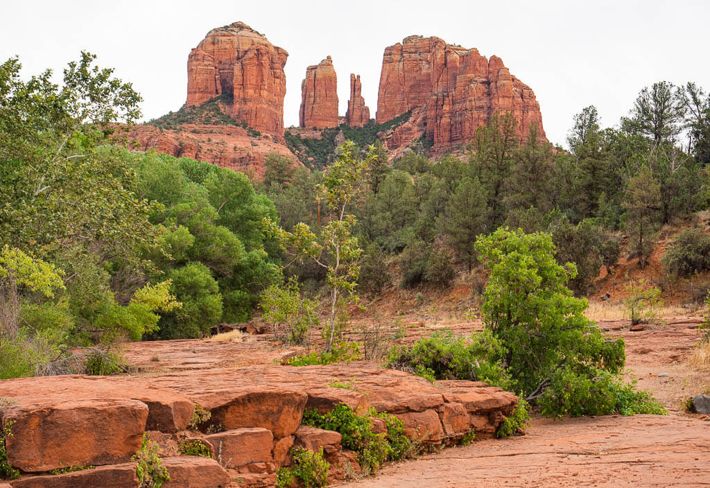 Cathedral Rock Sedona from Red Rock Crossing