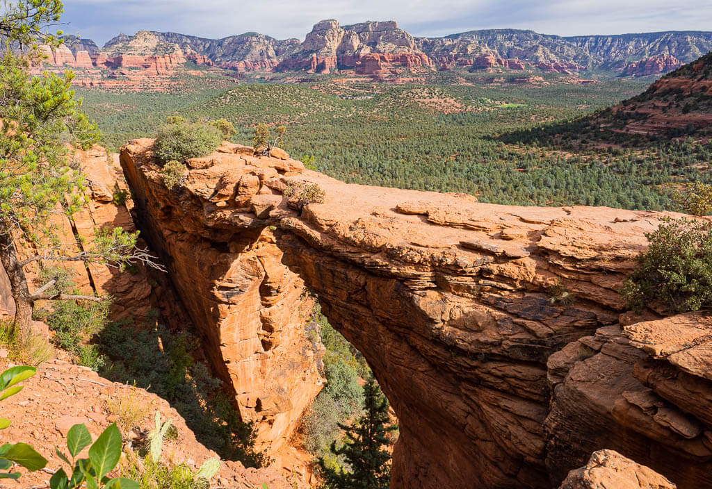 The iconic Devild Bridge Sedona