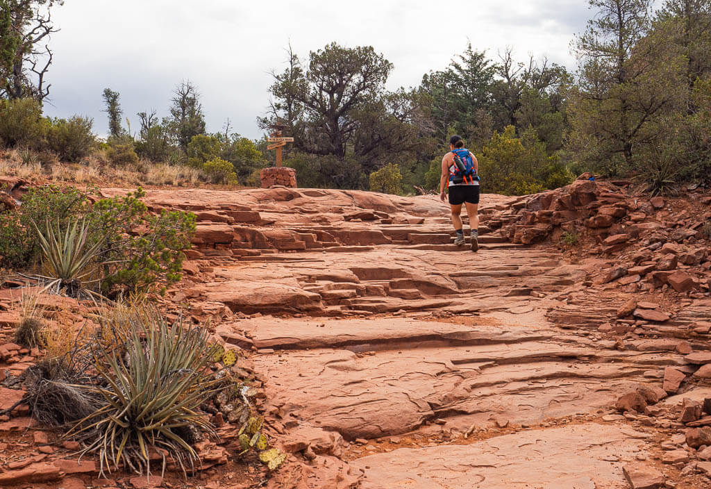 Water basin on our way to Devils Bridge Sedona