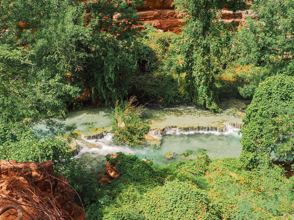 Beaver Falls in Havasu Creek