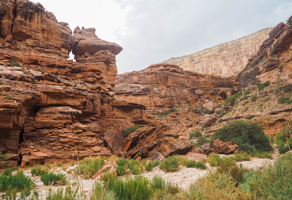 For the hike down the Grand Canyon you need a permit for Havasu Falls