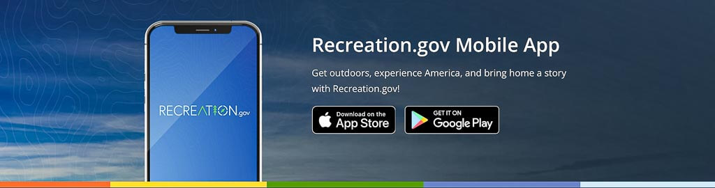 Recreation.gov hiking app