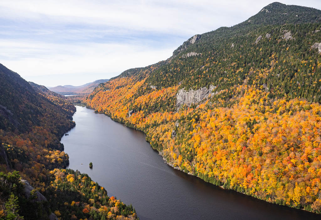 Upper and lower Ausable Lake