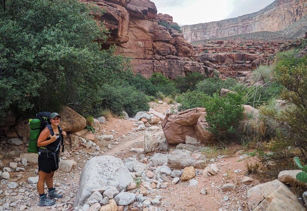 Rachel on the Havasu Falls Trail