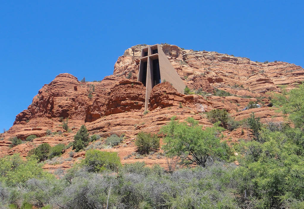 Get to the Chapel of Holy Cross, one of the best things to do in Sedona
