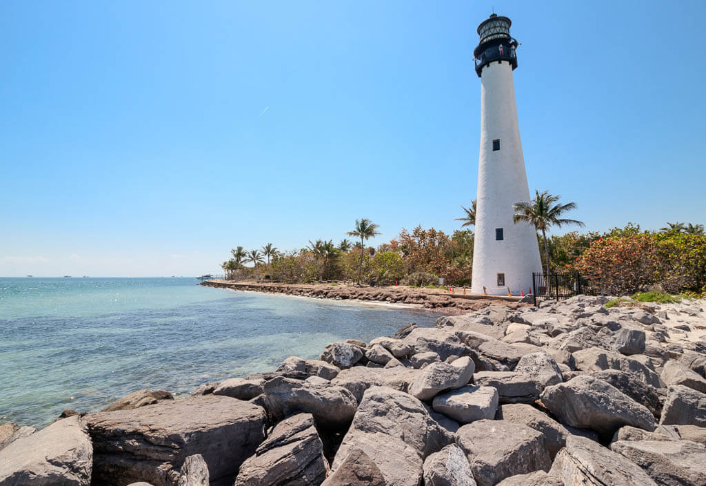 Lighthouse on Bill Baggs Cape Florida State Park