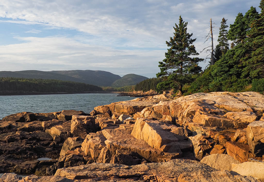 Rugged Acadia National Park east coast