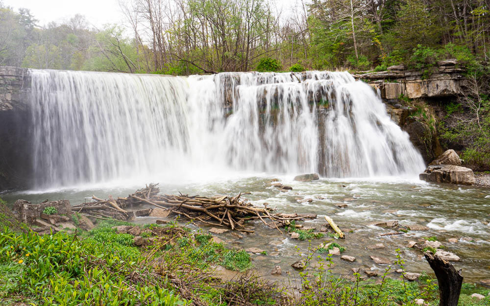 Ludlowville Falls is one of the less known Finger Lakes waterfalls