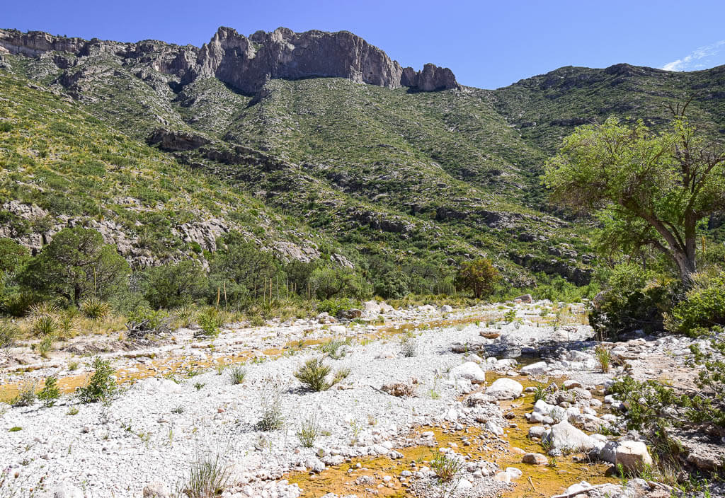 Desert mountain landscape