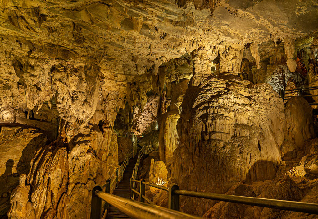 Wind Cave is another cavern from the National Park list by state
