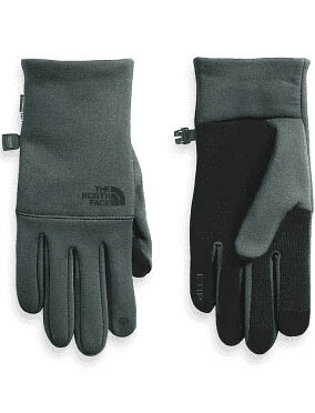 Grey North Face ETip Gloves