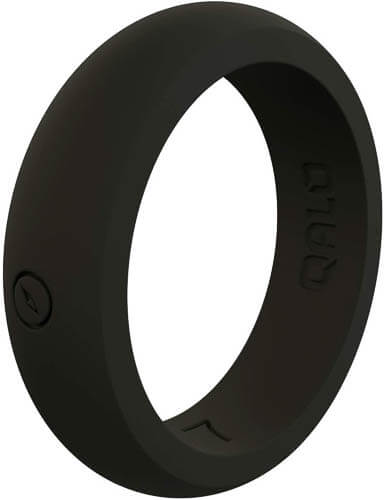 Black Qalo Silicone Band