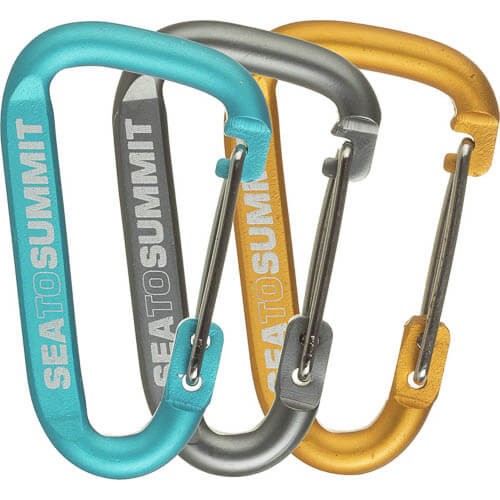 3 Sea to Summit Carabiners