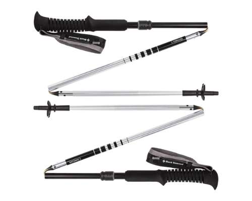 Foldable Black Diamond trekking poles