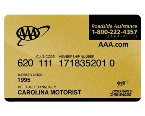 When you are looking for gifts for road trips get a golden AAA membership card