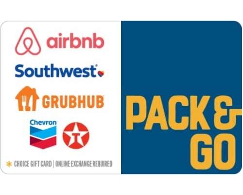 Pack&Go Gas Gift Card