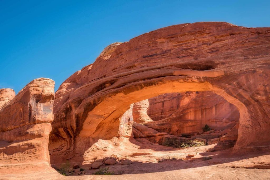 Tower Arch in Arches National Park