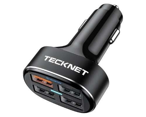 A USB Car Charger with 4 ports is one of the most useful gifts for road trips