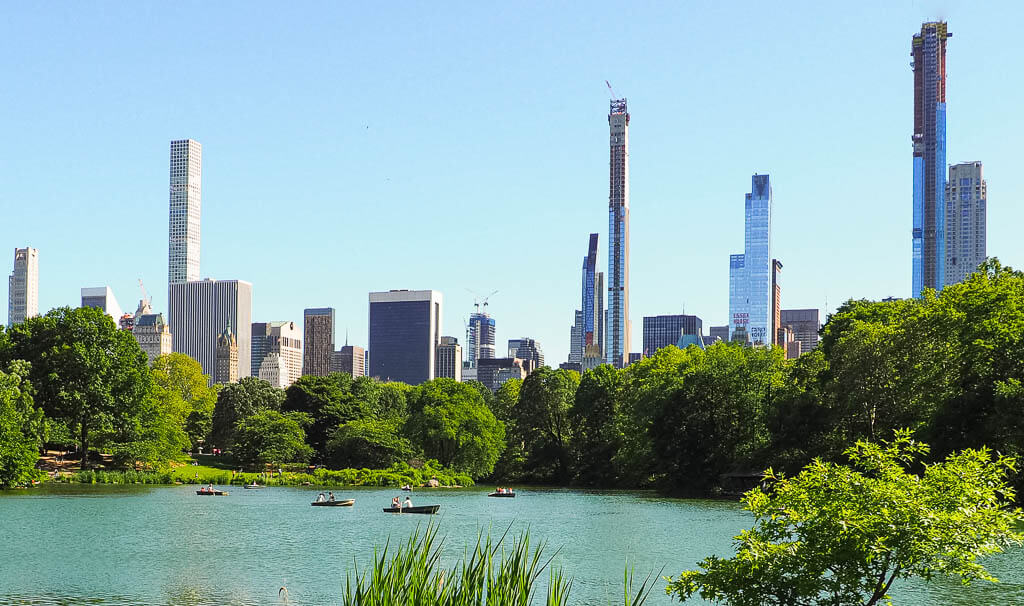 Central Park lake