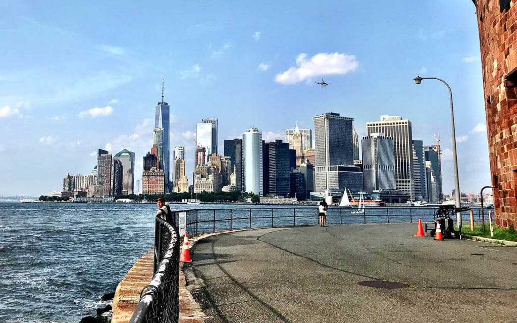 Skyline NYC from Governors Island