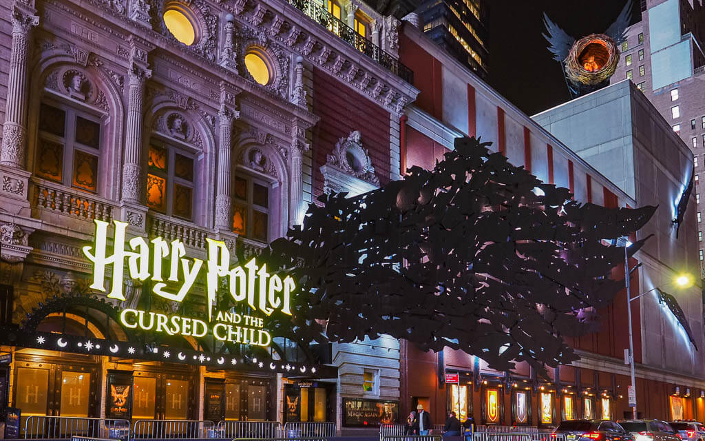The Lyric Theatre showcasing the Harry Potter Musical