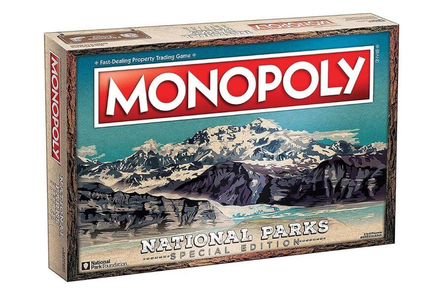 For game fans Monopoly National Park Special Edition is one of the best national park gifts