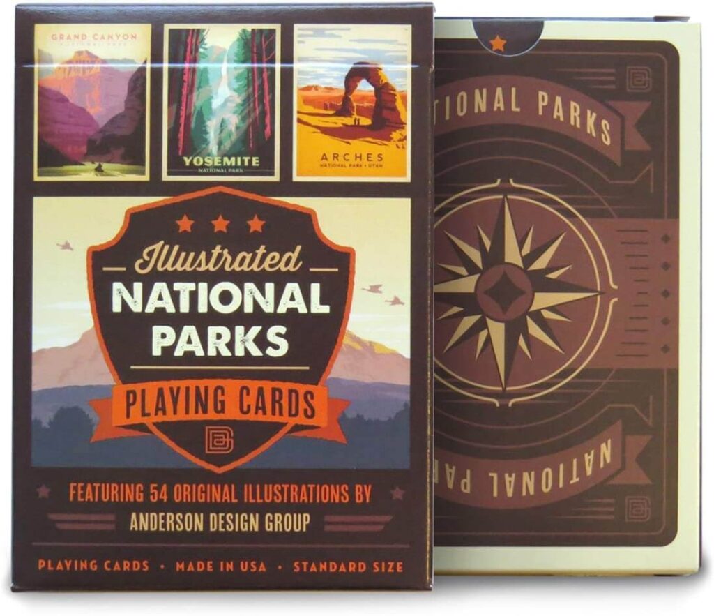 Deck of National Park Playing Cards