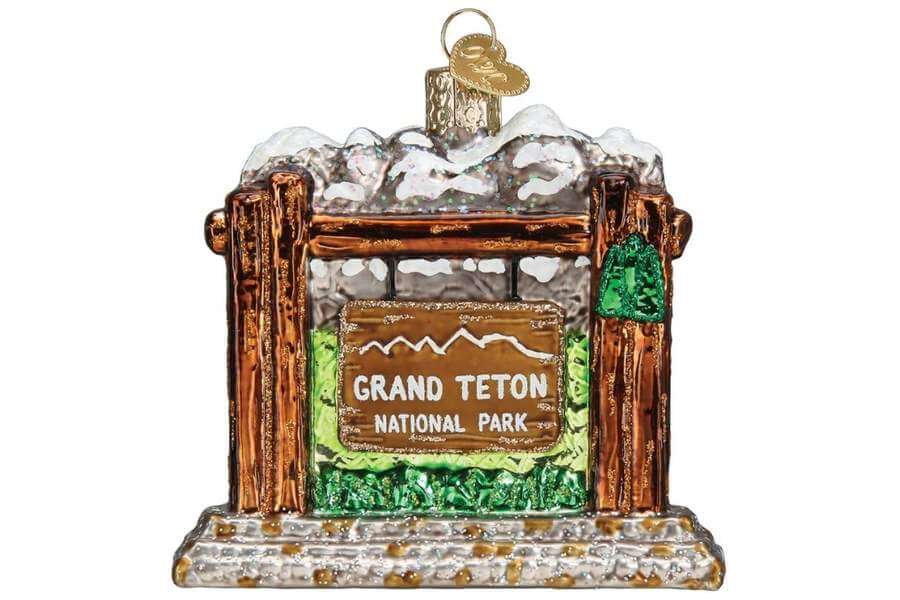 Grand Teton National Park Gifts Ornament