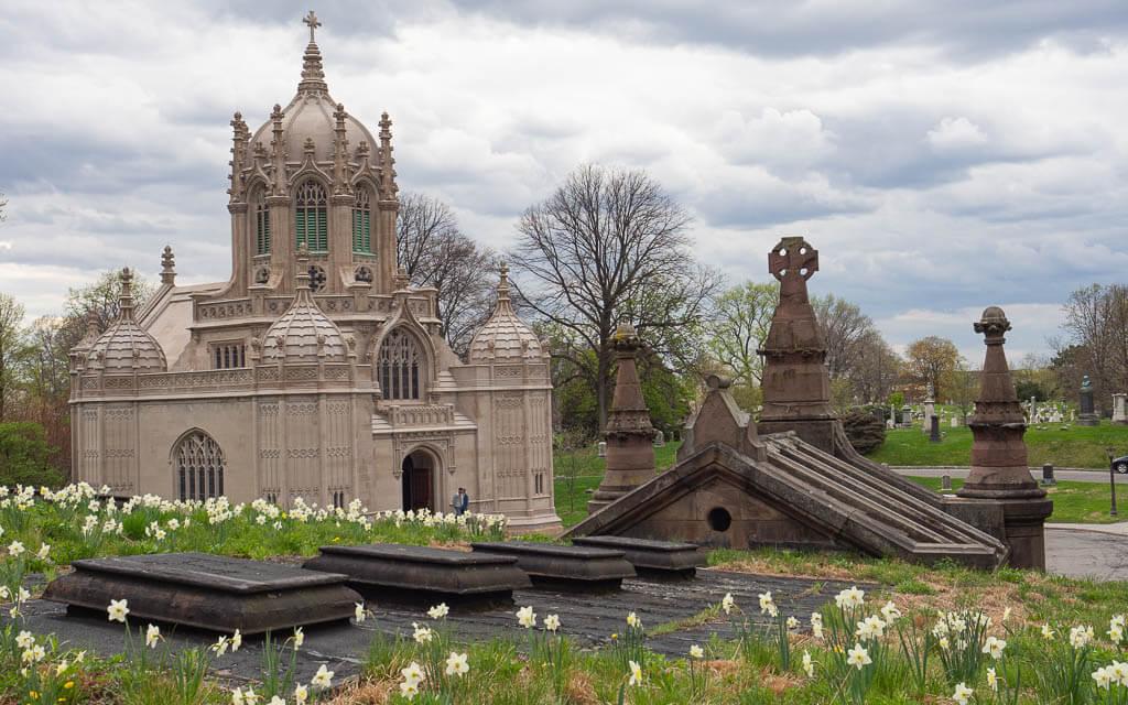Historic Cemetery Chapel on Green-Wood Cemetery