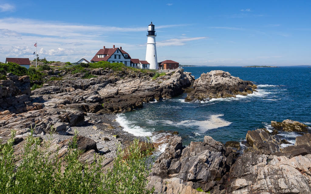 Visit the Portland Lighthouse on your road trips from New York