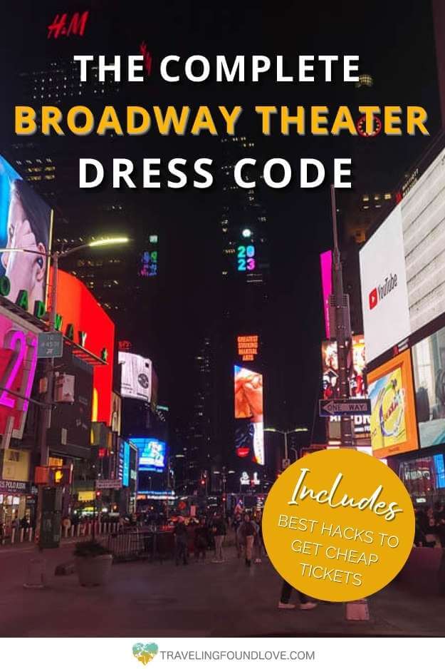 broadway dress code