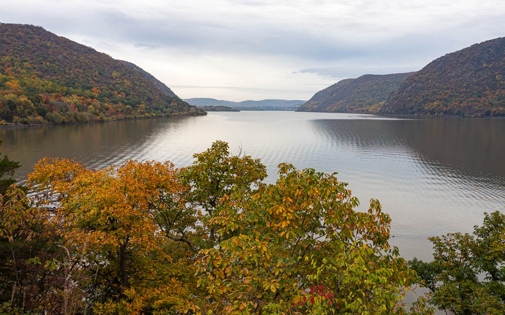 View of the Hudson River from Bannerman Castle