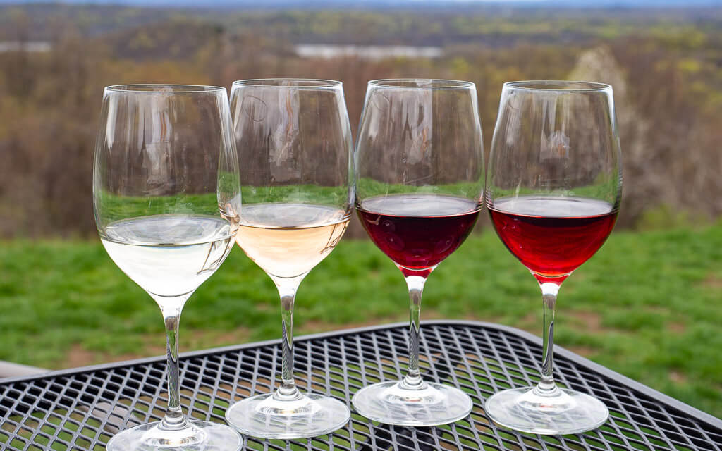 Wine tastings are a great activity during fall in upstate New York